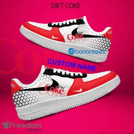 Diet Coke Air Force 1 Shoes Brand For Men Women AF1 Sneaker Custom Name - Diet Coke Air Force 1 Shoes Style 2