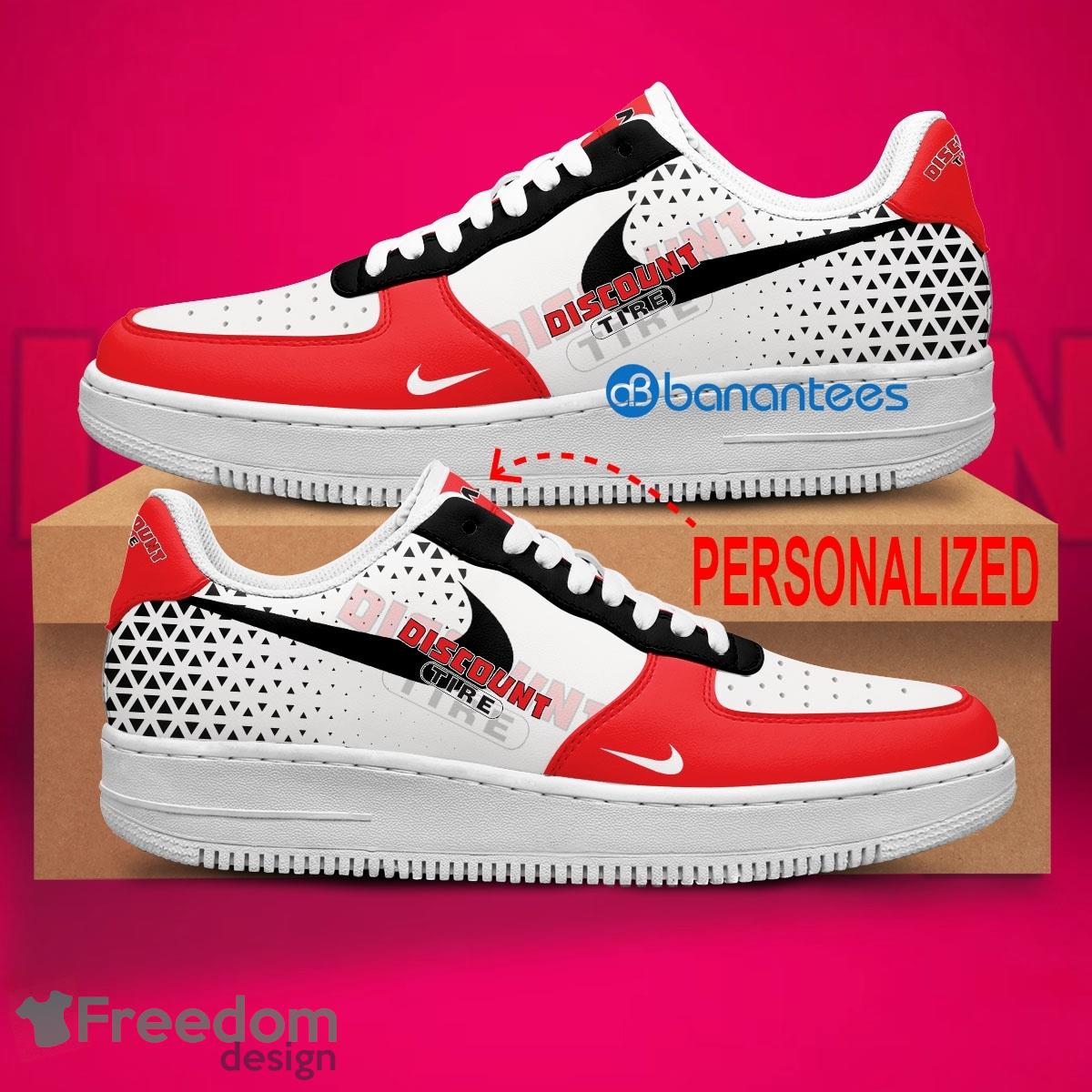 Discount Tire Air Force 1 Shoes Brand For Men Women AF1 Sneaker Custom Name - Discount Tire Air Force 1 Shoes Style 1