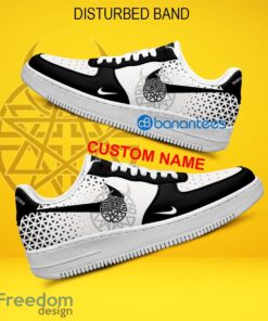 Disturbed Band Air Force 1 Shoes Brand For Fans Sneakers Gift AF1 Sneaker Custom Name - Disturbed Band Air Force 1 Shoes Style 2