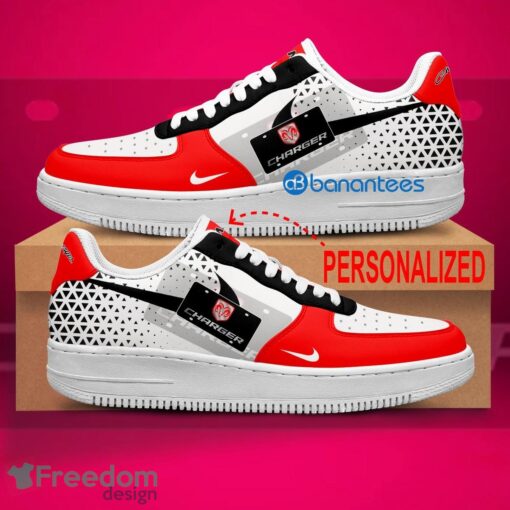 Dodge Charger Car Racing Air Force 1 Shoes Brand Gift Sneakers Fans AF1 Sneaker Custom Name - Dodge Charger Car Racing Air Force 1 Shoes Style 1