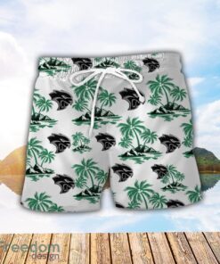 Dodge Charger Green Coconut Pattern Combo 3D Hawaiian Shirt And Shorts Product Photo 2