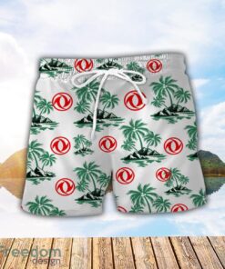 Dongfeng Green Coconut Pattern Combo 3D Hawaiian Shirt And Shorts Product Photo 2