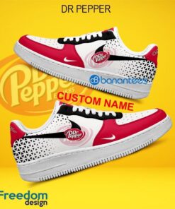 Dr Pepper Air Force 1 Shoes Brand Gift For Men Women Fans AF1 Sneaker Custom Name - Dr Pepper Air Force 1 Shoes Style 2