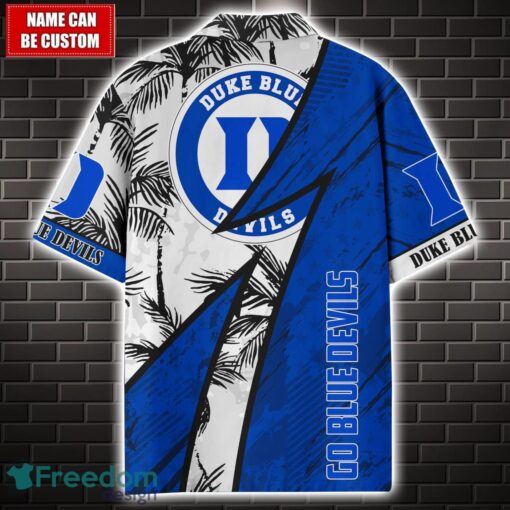 Duke Blue Devils 3D Hawaii Shirt Custom Name Limited Edition Product Photo 2