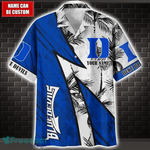 Duke Blue Devils 3D Hawaii Shirt Custom Name Limited Edition Product Photo 1