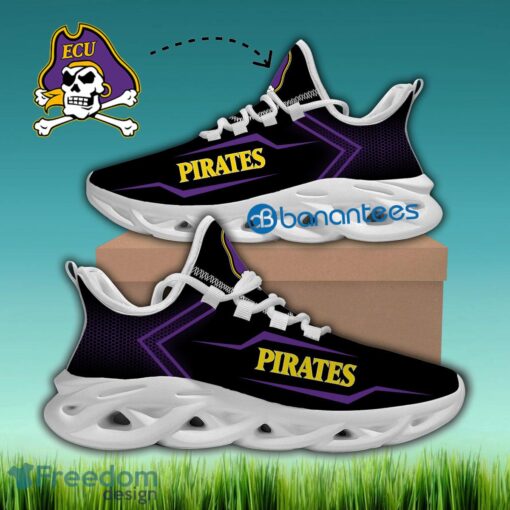 East Carolina Pirates Chunky Sneaker Influence Gift Max Soul Shoes New For Fans - NCAA East Carolina Pirates Max Soul Sneakers Style 1