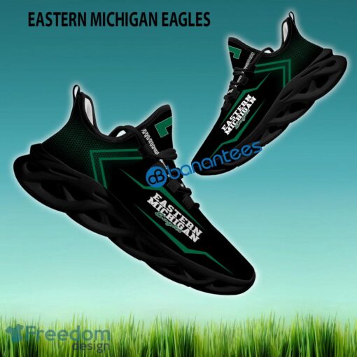 Eastern Michigan Eagles Running Sneaker Fusion Gift Max Soul Shoes New For Fans - NCAA Eastern Michigan Eagles Max Soul Sneakers Style 2