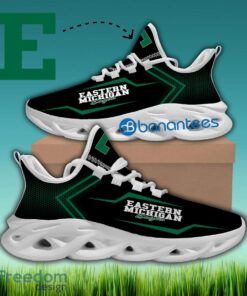 Eastern Michigan Eagles Running Sneaker Fusion Gift Max Soul Shoes New For Fans - NCAA Eastern Michigan Eagles Max Soul Sneakers Style 1