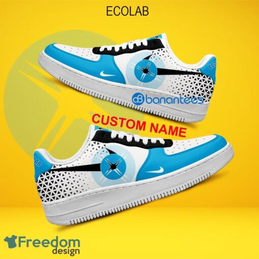 Ecolab Air Force 1 Shoes Brand For Men Women AF1 Sneaker Custom Name - Ecolab Air Force 1 Shoes Style 2