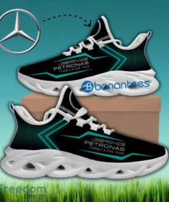 F1 Racing Mercedes AMG PETRONAS F1 Team Chunky Sneaker Elegance Gift Max Soul Shoes New For Fans - F1 Racing Mercedes AMG PETRONAS F1 Team Max Soul Sneakers Style 1