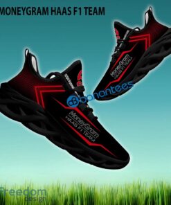 F1 Racing MoneyGram Haas F1 Team Running Sneaker Sleek Gift Max Soul Shoes New For Fans - F1 Racing MoneyGram Haas F1 Team Max Soul Sneakers Style 2