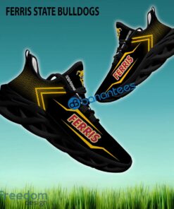 Ferris State Bulldogs Running Sneaker Elegance Gift Max Soul Shoes New For Fans - NCAA2 Ferris State Bulldogs Max Soul Sneakers Style 2