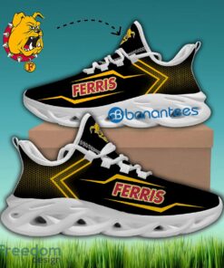 Ferris State Bulldogs Running Sneaker Elegance Gift Max Soul Shoes New For Fans - NCAA2 Ferris State Bulldogs Max Soul Sneakers Style 1