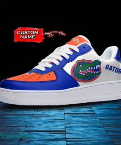 Florida Gators NCAA AF1 Personalized Name Sneakers Air Force Shoes For Fans Product Photo 2