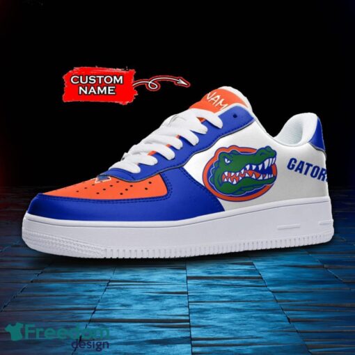 Florida Gators NCAA AF1 Personalized Name Sneakers Air Force Shoes For Fans Product Photo 2