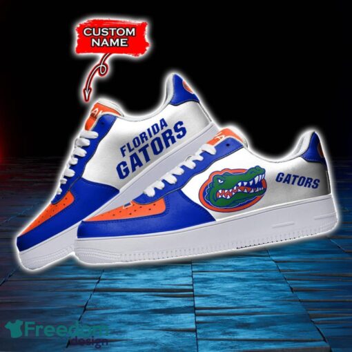 Florida Gators NCAA AF1 Personalized Name Sneakers Air Force Shoes For Fans Product Photo 3