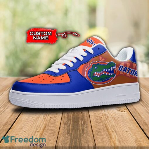 Florida Gators NCAA Team Air Force Shoes Sneakers Shoes Gift Ideas For Men And Women Personalized Name Gift Product Photo 2