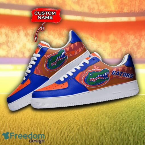 Florida Gators NCAA Team Air Force Shoes Sneakers Shoes Gift Ideas For Men And Women Personalized Name Gift Product Photo 3