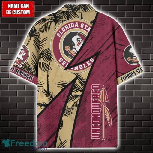 Florida State Seminoles 3D Hawaii Shirt Custom Name Limited Edition Product Photo 2