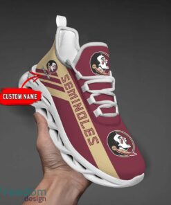 Florida State Seminoles Custom Name Personalize Max Soul Shoes Sport Sneakers Sport Gift Ideas