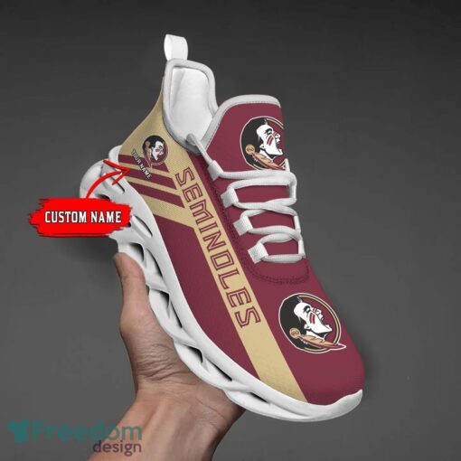 Florida State Seminoles Custom Name Personalize Max Soul Shoes Sport Sneakers Sport Gift Ideas Product Photo 1