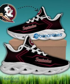 Florida State Seminoles Sport Sneaker Stride Gift Max Soul Shoes New For Fans - NCAA Florida State Seminoles Max Soul Sneakers Style 1