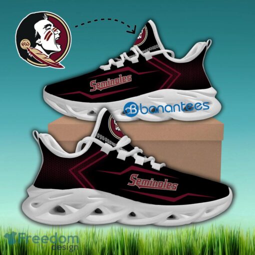 Florida State Seminoles Sport Sneaker Stride Gift Max Soul Shoes New For Fans - NCAA Florida State Seminoles Max Soul Sneakers Style 1