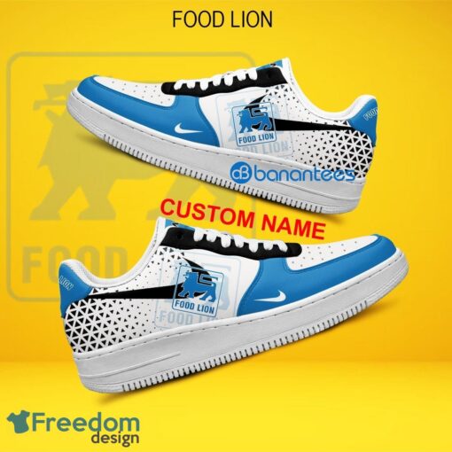 Food Lion Air Force 1 Shoes Brand For Fans Sneakers Gift AF1 Sneaker Custom Name - Food Lion Air Force 1 Shoes Style 2