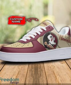 For Fans Florida State Seminoles NCAA Air Force Shoes Custom Name For Fans Men Women AF1 Shoes Product Photo 2