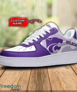 For Fans Kansas State Wildcats NCAA Air Force Shoes Custom Name For Fans Men Women AF1 Shoes Product Photo 2