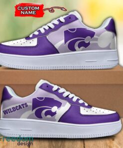 For Fans Kansas State Wildcats NCAA Air Force Shoes Custom Name For Fans Men Women AF1 Shoes