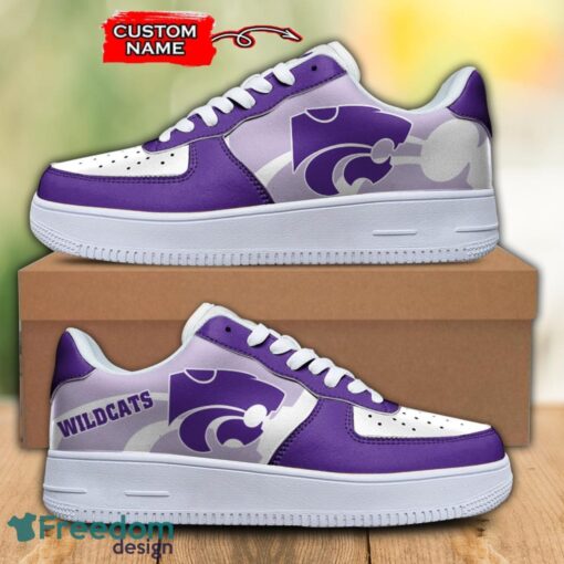 For Fans Kansas State Wildcats NCAA Air Force Shoes Custom Name For Fans Men Women AF1 Shoes Product Photo 1