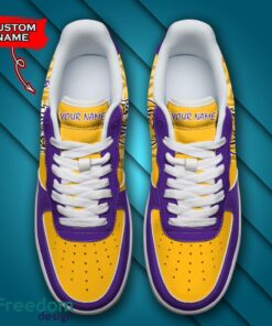 For Fans LSU Tigers NCAA Air Force Shoes Custom Name For Fans Men Women AF1 Shoes Product Photo 4