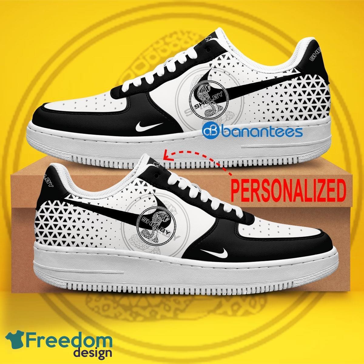 Ford Shelby Car Racing Air Force 1 Shoes Brand For Men Women AF1 Sneaker Custom Name - Ford Shelby Car Racing Air Force 1 Shoes Style 1