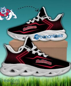 Fresno State Bulldogs Chunky Sneaker Fashion-Forward Gift Max Soul Shoes New For Fans - NCAA Fresno State Bulldogs Max Soul Sneakers Style 1