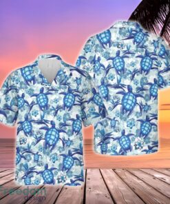 Funny Sea Turtle Hawaiian Shirt, Aloha Summer Button Down Shirt