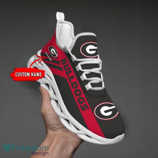 Georgia Bulldogs Custom Name Personalize Max Soul Shoes Sport Sneakers Sport Gift Ideas Product Photo 1