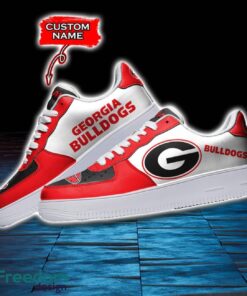 Georgia Bulldogs NCAA AF1 Personalized Name Sneakers Air Force Shoes For Fans Product Photo 3