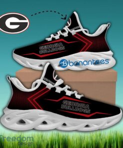 Georgia Bulldogs Running Sneaker Trendsetting Gift Max Soul Shoes New For Fans - NCAA Georgia Bulldogs Max Soul Sneakers Style 1