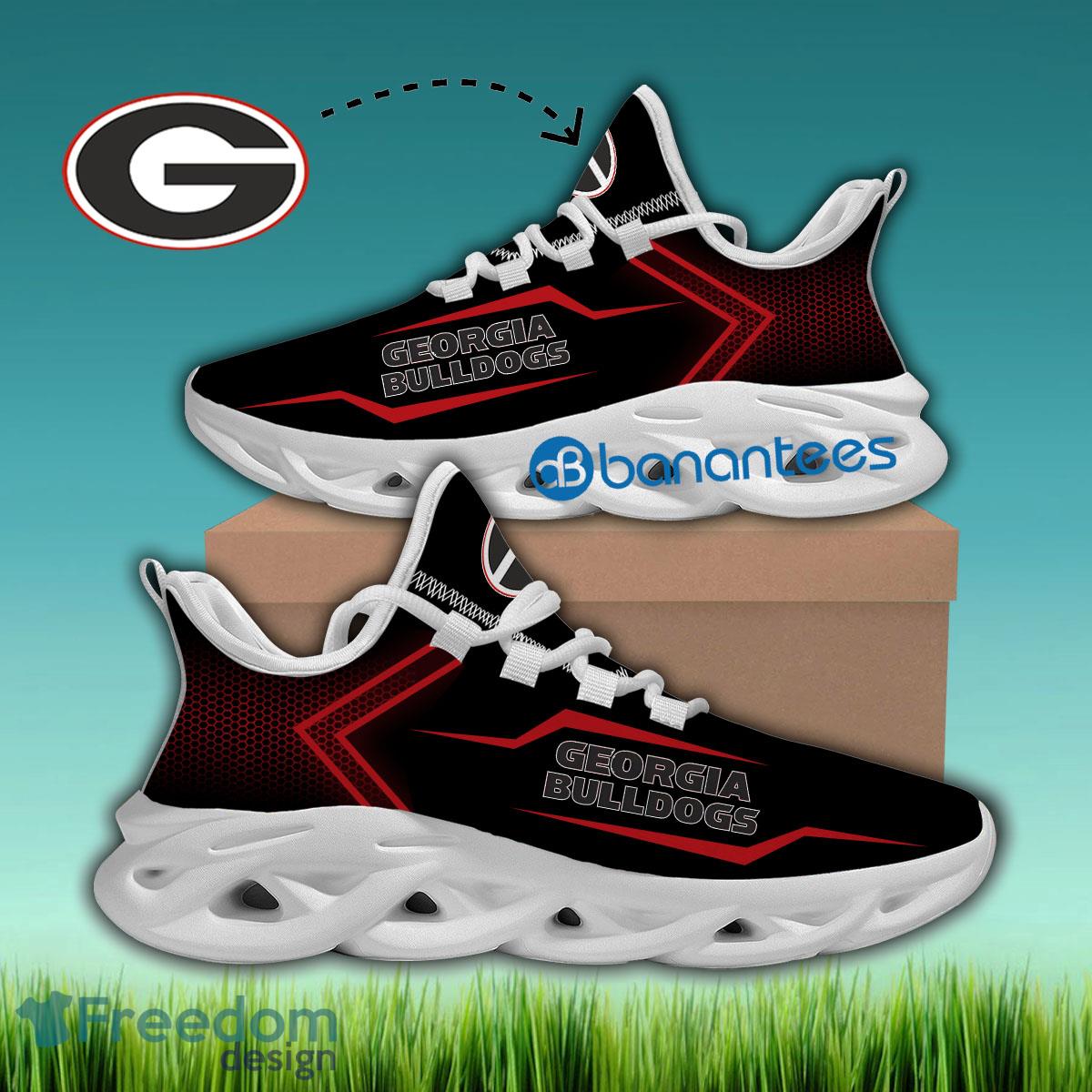 Georgia Bulldogs Running Sneaker Trendsetting Gift Max Soul Shoes New For Fans - NCAA Georgia Bulldogs Max Soul Sneakers Style 1