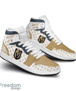 Golden Knights Air Jordan Hightop Sneakers Shoes For Men And Women AJ1 Sneakers Product Photo 2