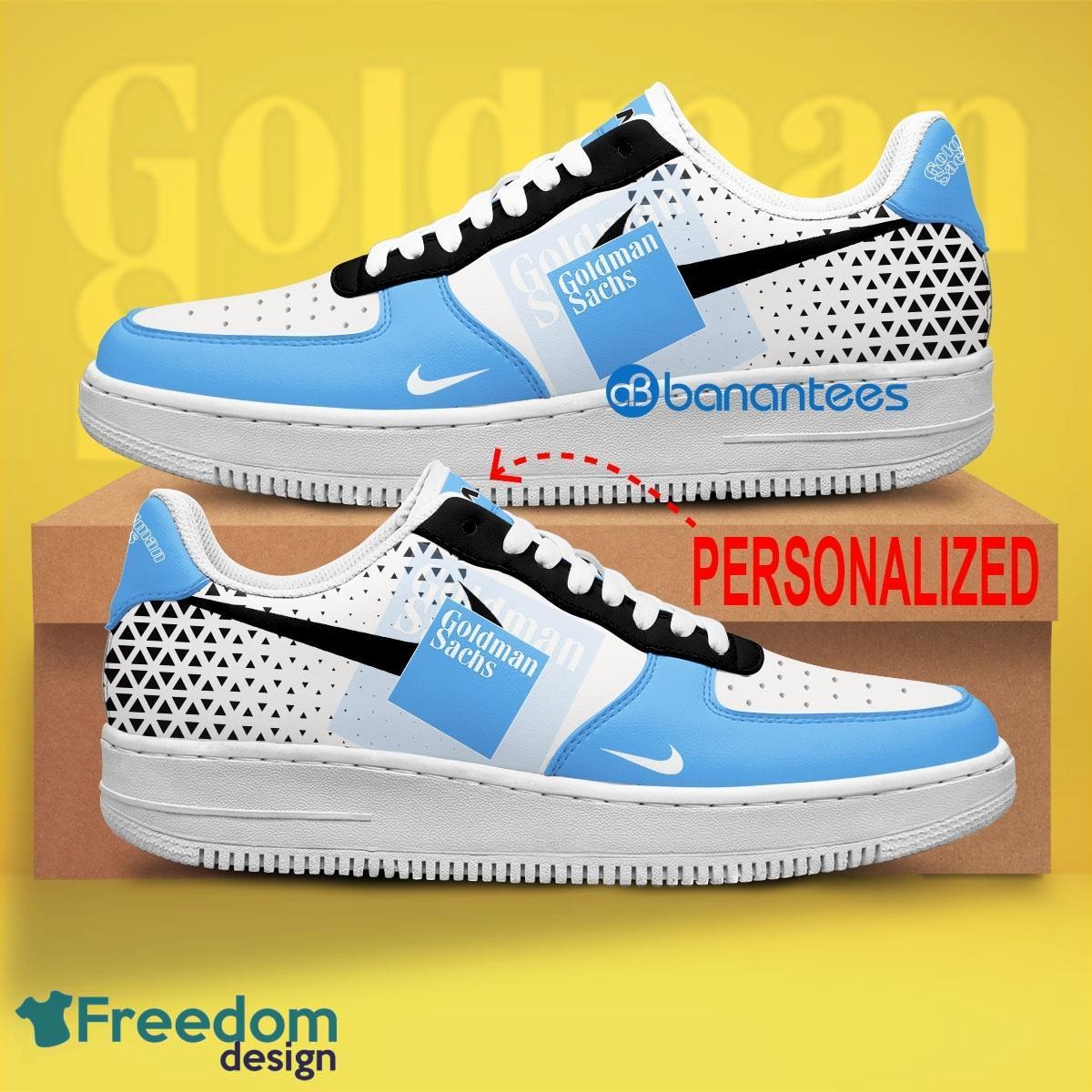 Goldman Sachs Air Force 1 Shoes Brand Gift For Men Women Fans AF1 Sneaker Custom Name - Goldman Sachs Air Force 1 Shoes Style 1