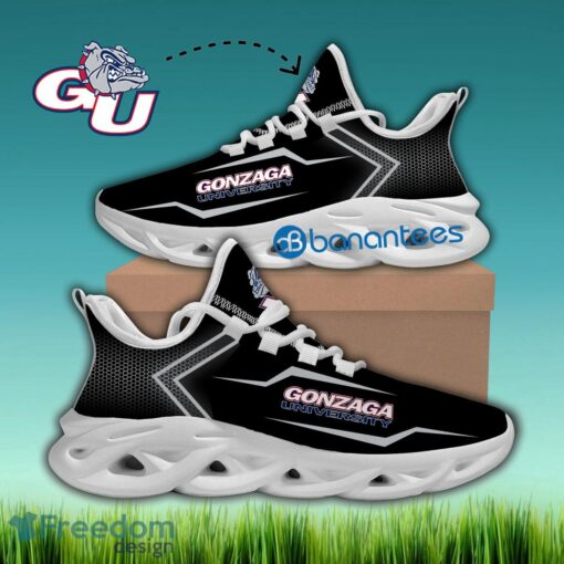 Gonzaga Bulldogs Sport Sneaker Sleek Gift Max Soul Shoes New For Fans - NCAA2 Gonzaga Bulldogs Max Soul Sneakers Style 1