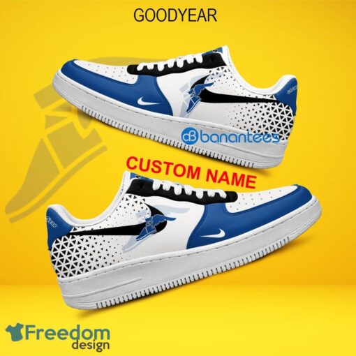 Goodyear Air Force 1 Shoes Brand All Over Print AF1 Sneaker Custom Name - Goodyear Air Force 1 Shoes Style 2