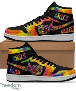 Grateful Dead Air Jordan Hightop Sneakers Shoes For Men And Women AJ1 Sneakers