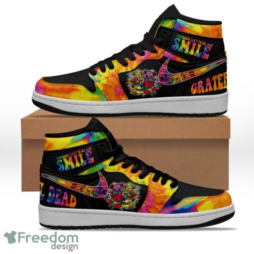 Grateful Dead Air Jordan Hightop Sneakers Shoes For Men And Women AJ1 Sneakers Product Photo 1