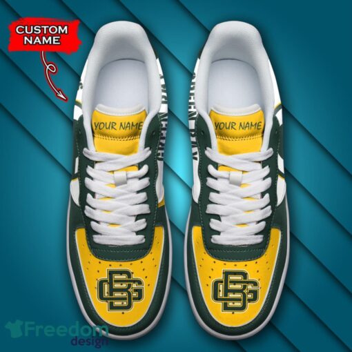 Green Bay Packers NFL AF1 Personalized Name Sneakers Air Force Shoes For Fans Product Photo 4