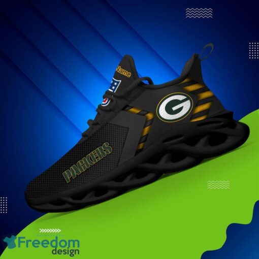 Green Bay Packers NFL Max Soul Shoes Sneakers For Men And Women Personalized Name Product Photo 2