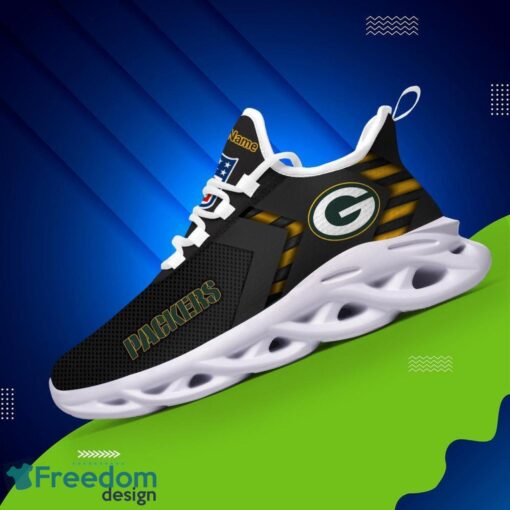 Green Bay Packers NFL Max Soul Shoes Sneakers For Men And Women Personalized Name Product Photo 3