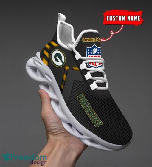 Green Bay Packers NFL Max Soul Shoes Sneakers For Men And Women Personalized Name Product Photo 4